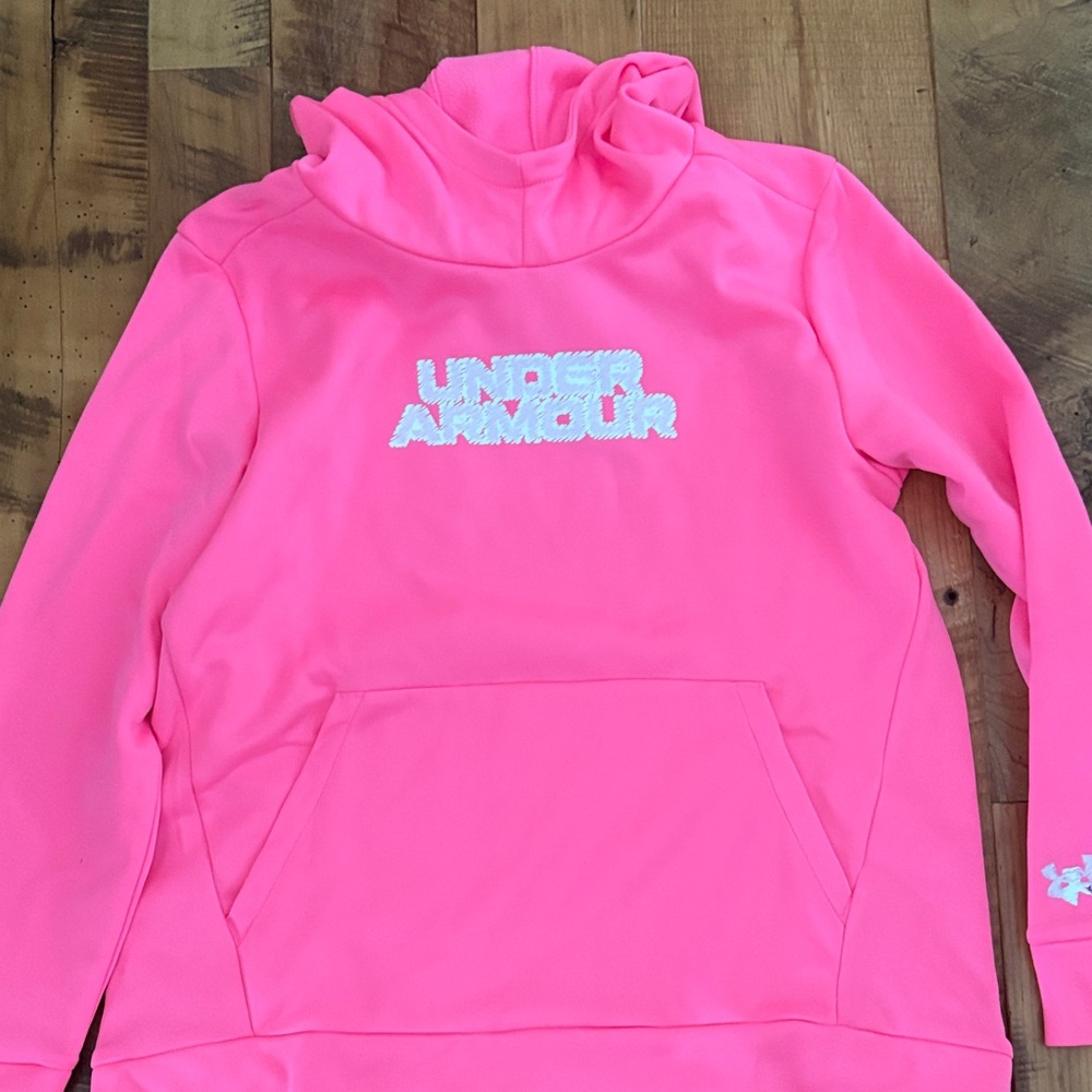 Under Armour Neon Pink Sweatshirt